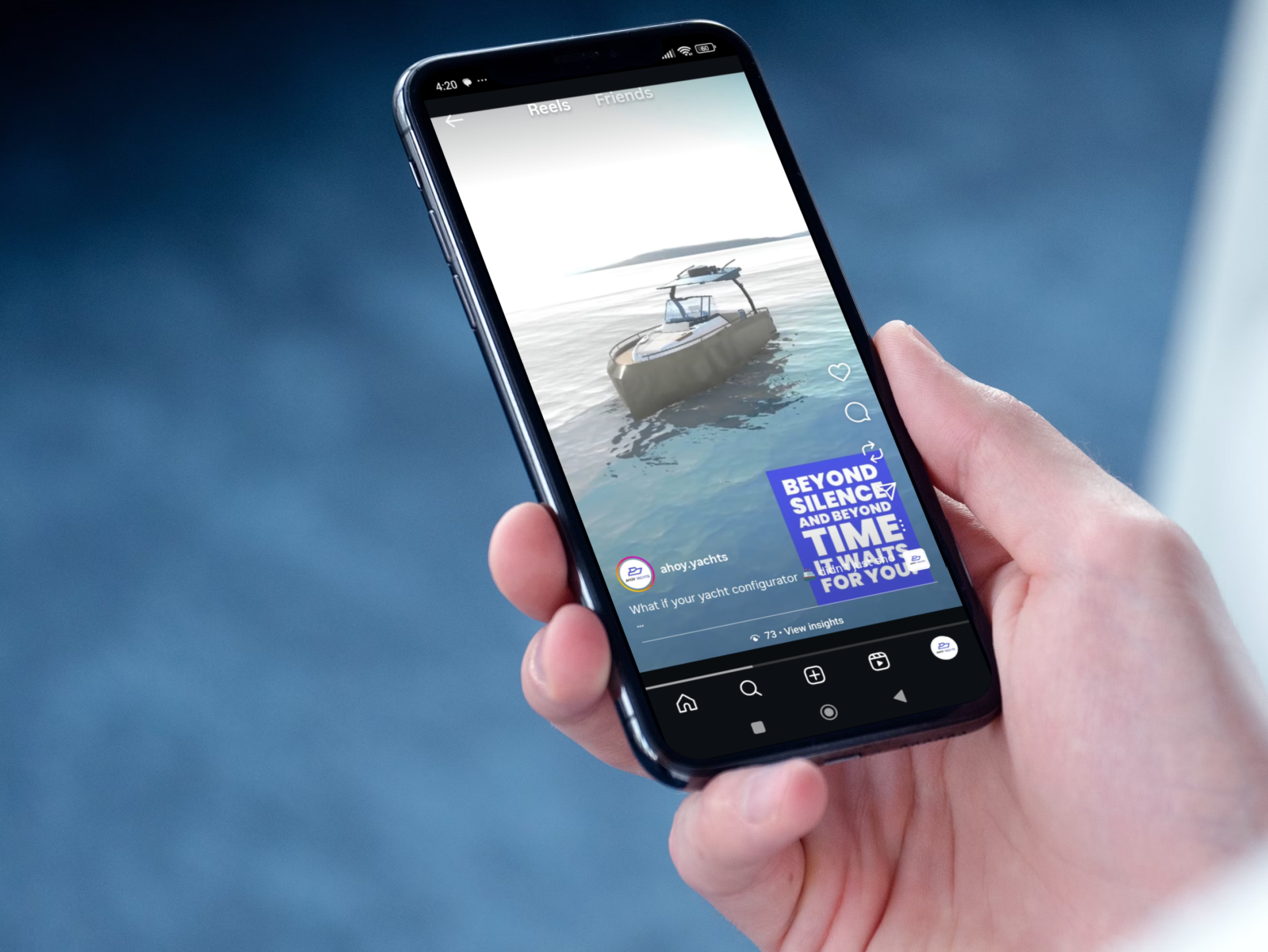 Showcase your yachts through cinematic 3D storytelling