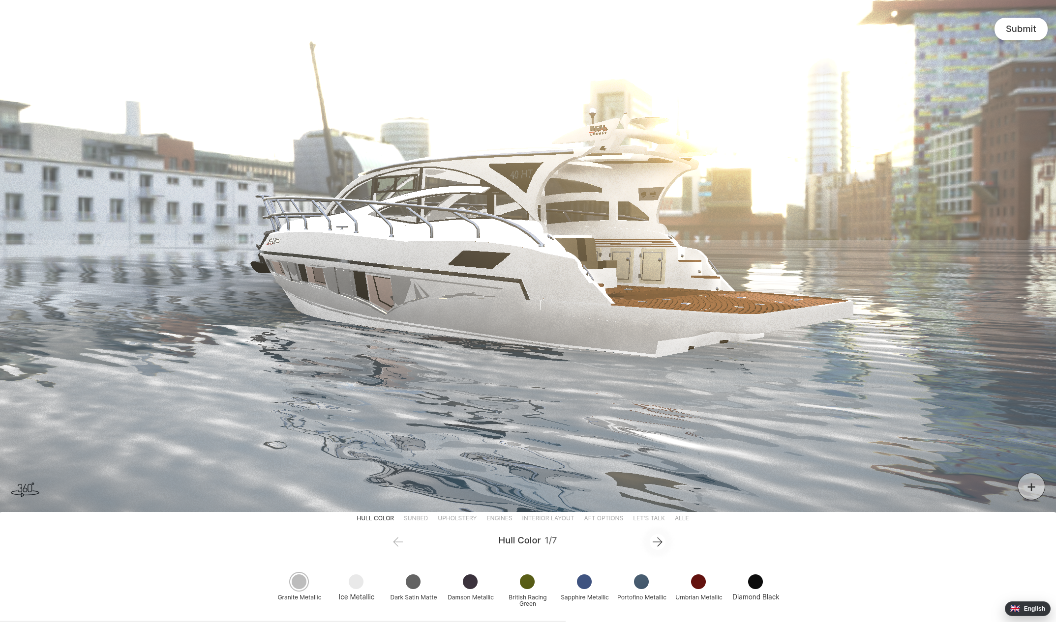 Empower your clients to design their dream yacht online